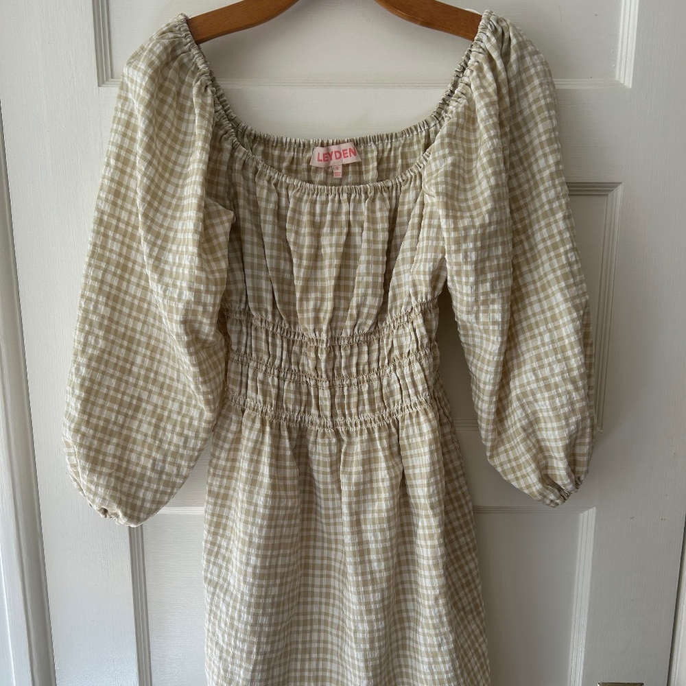 Leyden Gingham Dress